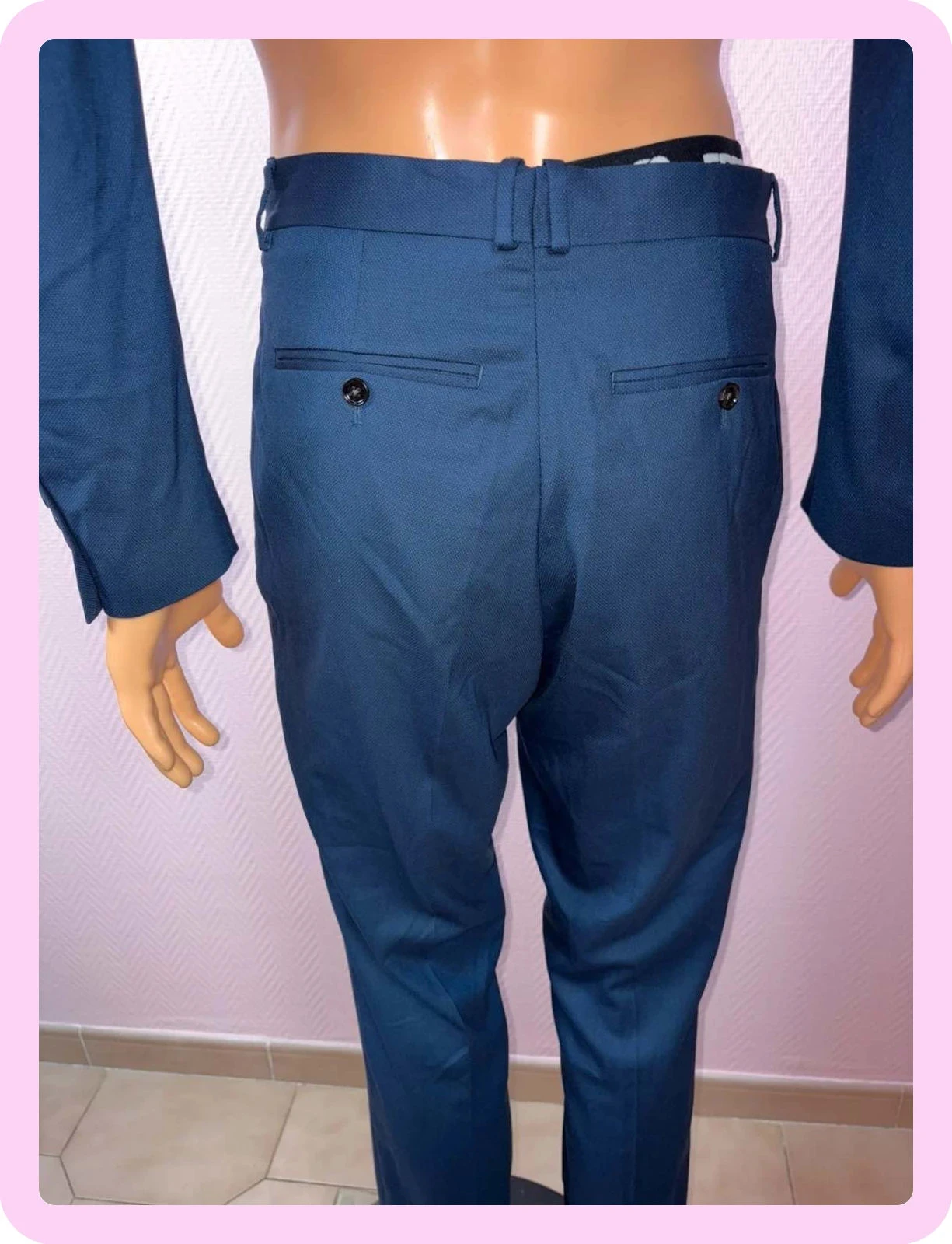 Conjunto de chaqueta de traje Zara para hombre poco usado – photo 12